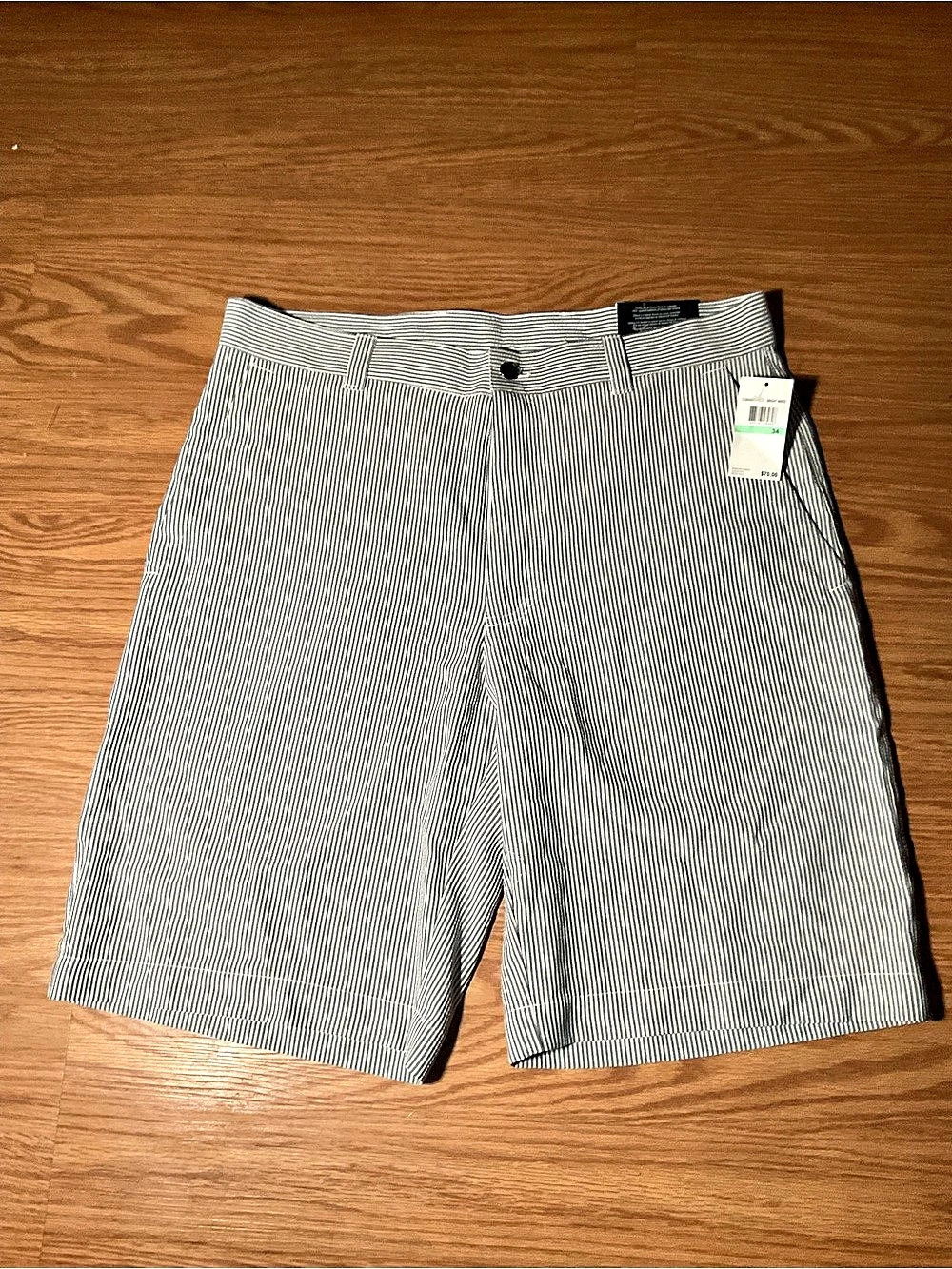 Callaway Men's Striped Golf Shorts Size 38 NWT